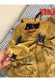 Old Cotton Cargo Vintage Washed Canvas Backpack Tan / Mustard - 3