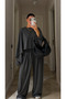 Anthracite Bat Sleeve Detailed Trousers Set - 4025 - 2