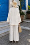Chinese Button Detailed Shirt Tsd260272 White - 6