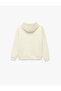 Cotton Shardonlu Long Sleeve Teddy Bear Printed Oversize Hooded Sweatshirt - 2