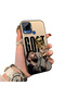 For Realme C15/C25/C25S Compatible Hard Acrylic Back Silicon Edge Lens Protection Star Football Player Case