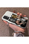 Samsung Galaxy A32 4g Compatible Hard Acrylic Back Silicone Edge Lens Protection Star Football Player Case - 3