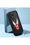 iPhone 12 Pro Max Compatible Black Silicone Shockproof Venom Case with Camera Protection - 2