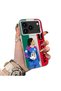 iPhone 17 Pro Max Compatible Hard Acrylic Back Silicone Edge Lens Protection Star Football Player Case