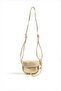 Gold Adjustable Knot Detailed Strap Women's Crossbody Bag - 2
