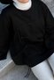 Chinese Button Detailed Shirt Tsd260272 Black - 4