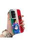 Samsung Galaxy S22 Ultra Compatible Hard Acrylic Back Silicone Edge Lens Protection Star Football Player Case
