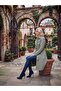 Women's Trendy Below-Knee Bondik Water-Repellent Fabric Lined Buttoned Belted Trench Coat Mint Green - 6