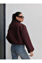 Zippered Stamp Bomber Jacket - 5