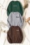 Unisex Mixed Printed Crew Neck Sweatshirt Set – Pack of 3