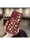 Samsung Galaxy S20 Fe 4G/5G Compatible Soft Silicone Case with Burgundy Background Rose Flower Pattern - 2