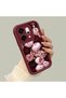 Oppo Reno14 Pro Compatible Shock-Absorbing Silicone Case with Abundant Floral Vintage Rose Print