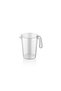 2000 ml Transparent Unbreakable Polycarbonate Measuring Cup – Professional Use for Kitchen, Cafe, Restaurant and Hotel - 2