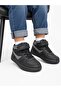 Children's Long Ankle Seasonal Sneaker Shoes-Black - 3