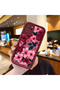 Poco M5S Compatible Pink Floor Pink Live Color Flowers Pattern Shock Resistant Silicone Case - 2