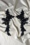 Floral Patterned Corded Applique Motif [1 Set]