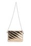 Stylish Quilted Stitched Clutch Women's Crossbody Bag Monaco Gold - 3