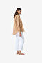 Women's Macchiato Alexis Poplin Fine Line Shirt - 3