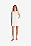 Women's Summer White Cooper Linen Slvls Mini Dress - 2