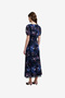 Women's Navy Multi Clara Emina Midi Smock Dress - 2