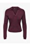 ONLKAYA LS POLO KNT NOOS نسائي أرجواني - 15344841