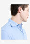 Men's Ballad Blue/Ecru Ls Stripe Shirt - 2