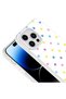 iPhone 14 Pro Max Case Colorful Patterned Side Airbag Protection Camera Raised Silicone Omsy - 3