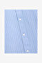 Men's Ballad Blue/Ecru Ls Stripe Shirt - 6