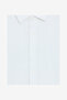 Men's White Ss Open Weave Shirt - 5
