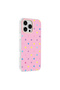 iPhone 16 Pro Case Colorful Patterned Side Airbag Protection Camera Raised Silicone Cover - 7