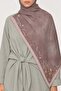 Emerald Pattern Hebei Silk Shawl - 5