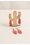 Printed Earring Set (3 Pairs) - 3