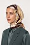 Sepia Pattern Hebei Silk Scarf