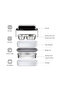 Stainless Steel Lunch Box - Insulated Bento Box Multifunctional Containers Food Containers with 2 Compartments,Tableware, Nylon insulation bag (Blue) - 3