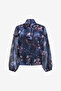 Women's Navy Multi Clara Emina Bow Tie Shirt - 6
