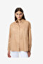 Women's Macchiato Alexis Poplin Fine Line Shirt