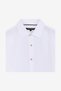 Men's White Linen Blend Long Sleeve Shirt - 6
