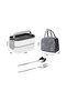 Stainless Steel Lunch Box - Insulated Bento Box Multifunctional Containers Food Containers with 2 Compartments,Tableware, Nylon insulation bag (Blue) - 4