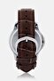 Men MTP-V004L-7CUDF Leather Analog Watch 38 mm, Brown - 4