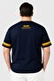 Men Sportswear Fit Short Sleeve Training T-Shirt, Dark Navy - 4