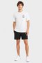 Men Sportswear Fit Short Sleeve Outdoor T-Shirt, White - 2