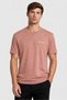Men Sportswear Fit Short Sleeve Outdoor T-Shirt, Rust Brown
