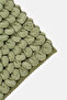 Chunky Chenille Bath Mat, Sage Green - 3