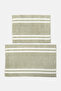 2 Pieces Bath Mats, Sage Green