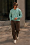 Çağla Loose Fit Comfortable Men's Sweatshirt - 4