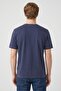 Men Crew Neck Short Sleeve Washed T-Shirt, Wash Blue - 4