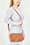 Women Hardware Logo Cross Body Bag, Brown - 5