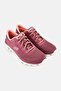 Women High Roller Lace Up Walking Shoes, Mauve - 2