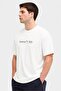 Men Sportswear Fit Short Sleeve Outdoor T-Shirt, White - 3