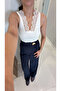 Md Fista White Lace Sleeveless Undershirt